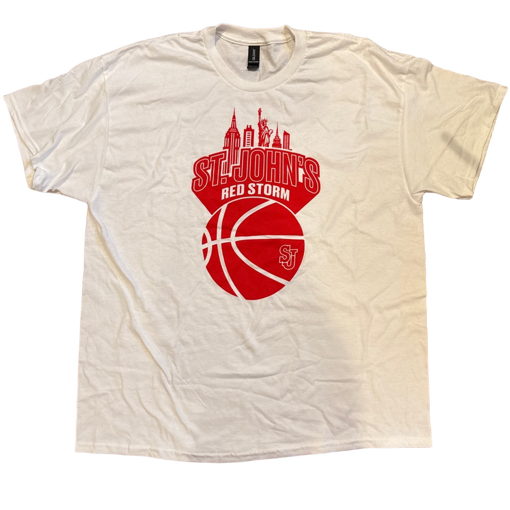 NWOT St. John’s University Redstorm Basketball Tshirt XL